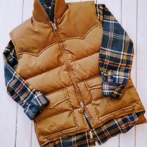 Vintage down vest